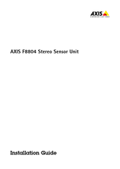 Axis F8804 Installationshandbuch