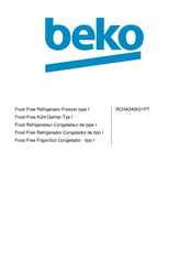 Beko RCHA340K21PT Handbuch