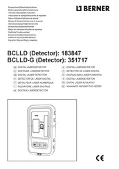 Berner BCLLD-G Bedienungsanleitung
