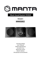 Manta VIVACE MMS002 Bedienungsanleitung