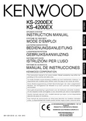 Kenwood KS-2200EX Bedienungsanleitung