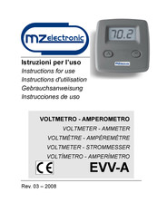 MZ electronic EVV-A Gebrauchsanweisung