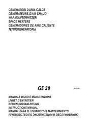 BIEMMEDUE GE 20 Bedienungsanleitung