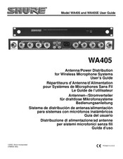 Shure WA405E Bedienungsanleitung