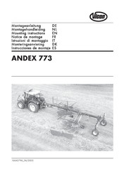 Vicon ANDEX 773 Montageanleitung