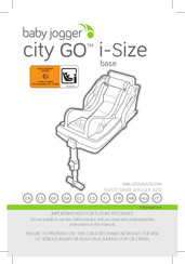 Baby Jogger city GO i-Size Handbuch