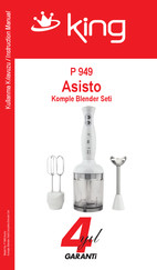 KING Asisto P 949 Gebrauchsanweisung