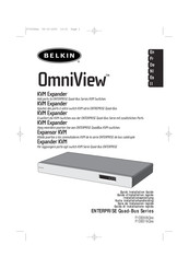 Belkin OmniView F1DE008Cea Installationsanleitung