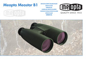 Meopta MeoStar B1 Serie Anleitung