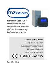 MZ electronic EV030-Radio Gebrauchsanweisung