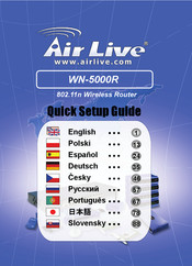 Air Live WN-5000R Kurzanleitung