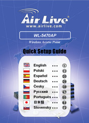 Air Live WL-5470AP Kurzanleitung