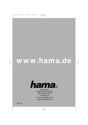 Hama F 700 / 76 Bedienungsanleitung