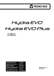 Tecno-gaz Hydra EVO Plus Bedienungsanleitung