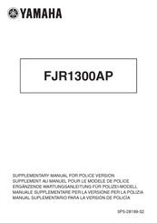 Yamaha FJR1300AP Ergänzende Wartungsanleitung