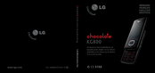 LG chocolate KG800 Benutzerhandbuch