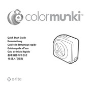 X-Rite ColorMunki Kurzanleitung