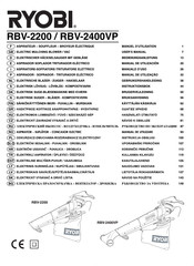 Ryobi RBV-2400VP Bedienungsanleitung