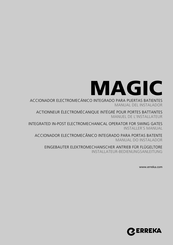 Erreka MAGIC Installateur-Bedienungsanleitung