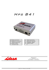 ideTronic HPS 841 Bedienungsanleitung