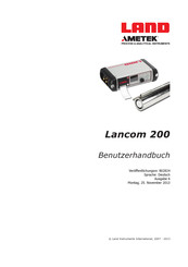 Land AMETEK Lancom 200 Benutzerhandbuch
