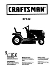 Craftsman 27743 Anleitungshandbuch