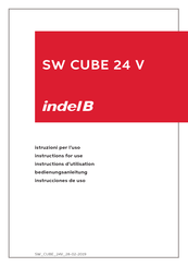 Indel B SW CUBE 24 V Bedienungsanleitung