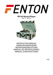 Fenton RP145 Bedienungsanleitung