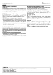 Orliman OSL1313 Gebrauchs- Und Pflegeanleitung