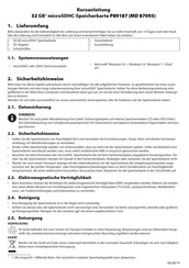 Medion P89187 Kurzanleitung