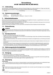 Medion P89156 Kurzanleitung