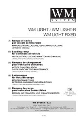 WM System WM LIGHT Montageanleitung, Betriebs- Und Wartungsanleitung