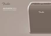 Fender Acoustic SFX Bedienungshandbuch