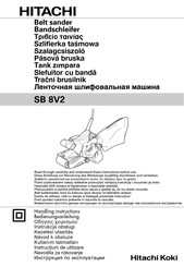 Hitachi SB 8V2 Bedienungsanleitung