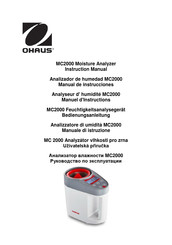OHAUS MC2000 Bedienungsanleitung