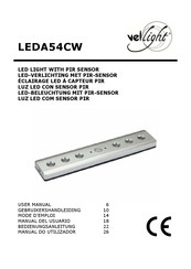 VelLight LEDA54CW Bedienungsanleitung