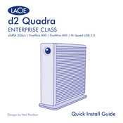 Lacie d2 Quadra Schnellinstallationsanleitung