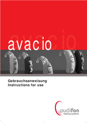 audifon Avacio IS+ Gebrauchsanweisung