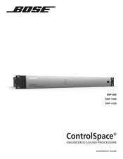Bose ControlSpace ESP-880 Installationsanleitung