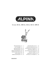 Alpina Crono 50-G Gebrauchsanweisung