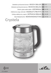Eta Crystela Bedienungsanleitung