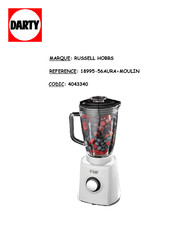 Russell Hobbs 18995-56 AURA+MOULIN Bedienungsanleitung