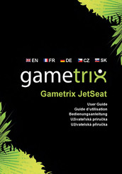 Gametrix KW-901 JetSeat LiveSense Bedienungsanleitung