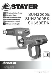 stayer SUH2000EK Bedienungsanleitung