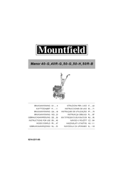 Mountfield Manor 50-G Gebrauchsanweisung