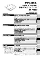 Panasonic CF-VDD285 Bedienungsanleitung