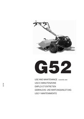 Grillo G52 Gebrauchs- Und Wartungsanleitung
