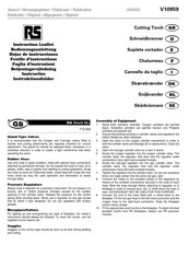 RS V10959 Bedienungsanleitung