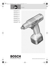 Bosch EXACT 4 Handbuch