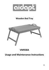 aidapt VM938A Gebrauchs- Und Wartungsanleitung